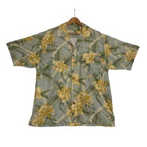 Tommy Bahama Silk Hawaiian Button Down Shirt